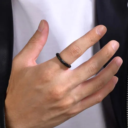 WOLFHA JEWELRY Simple Fashion Personalized Plain Ring 2