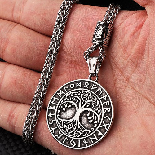 WOLFHA JEWELRY Viking Tree of Life Pendant Necklace 2
