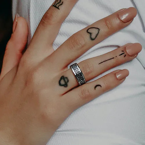 WOLFHA JEWELRY Celtic Knot Stainless Steel Steel Ring 3