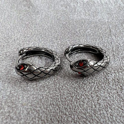WOLFHA JEWELRY Vintage Eyes Python Earrings 2