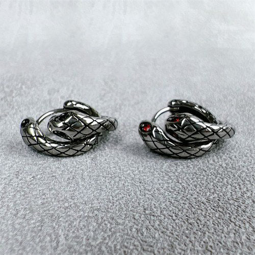 WOLFHA JEWELRY Vintage Eyes Python Earrings 4