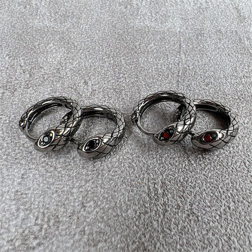 WOLFHA JEWELRY Vintage Eyes Python Earrings 7