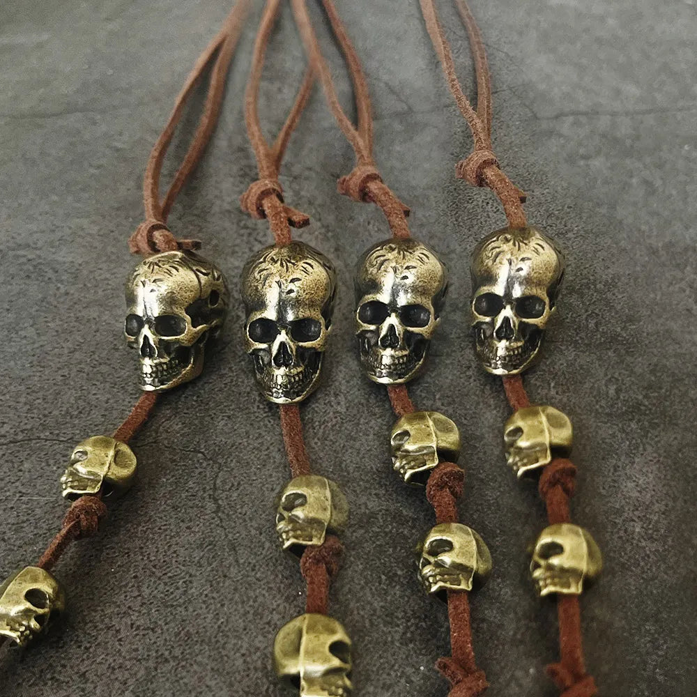 Vintage Multi-purpose Skull Pendant Keychain