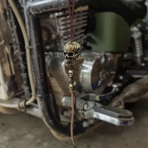 WOLFHA JEWELRY Vintage Multi-purpose Skull Pendant Keychain 2