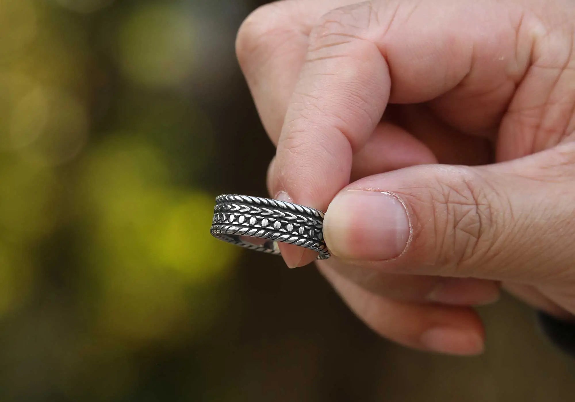 Vintage_Wheat_Pattern_Stainless_Steel_Ring