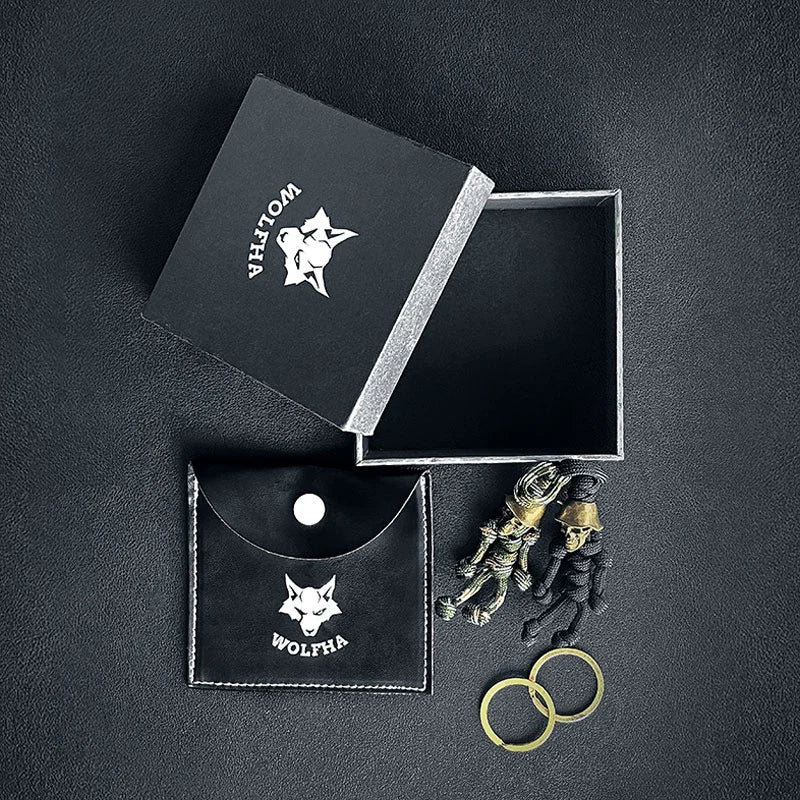 Wolfha_Jewelry_Vintage_Skull_Solider_Braided_Rope_Keychain_Pendant_package