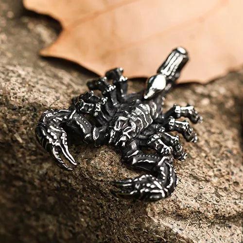 Wolfha Jewelry Darkness Stainless Steel Scorpion Pendant 3