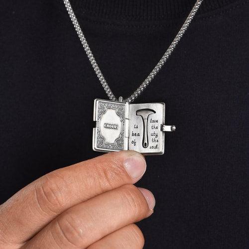 Wolfha Jewelry Shawshank Redemption Openable Pendant 4