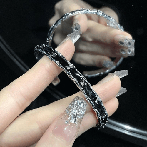 Vintage Style Fashion Women's Alloy with Gemstones Bracelet