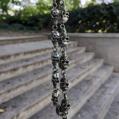 wolfha_jewelry_punk_rock_biker_skull_pants_chain_customer_picture4