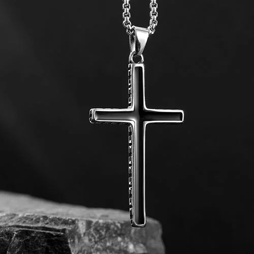 Latin Cross Stainless Steel Pendant