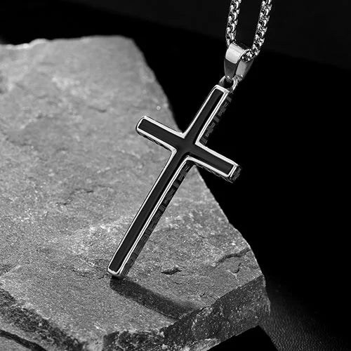 Latin Cross Stainless Steel Pendant