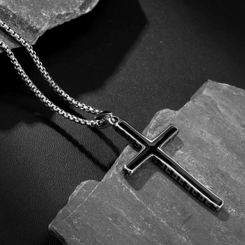 Latin Cross Stainless Steel Pendant
