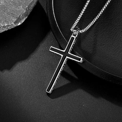 Latin Cross Stainless Steel Pendant