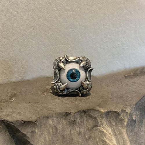 925 Sterling Silver Evil Eye Claw Gothic Earrings