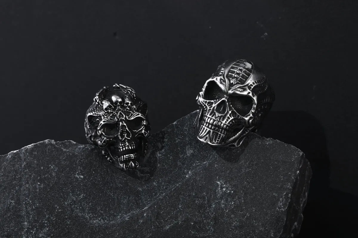 How To Choose The Right Skull Ring For You - WOLFHA 