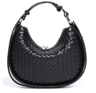 Tewiky Women's Black Leather Bag