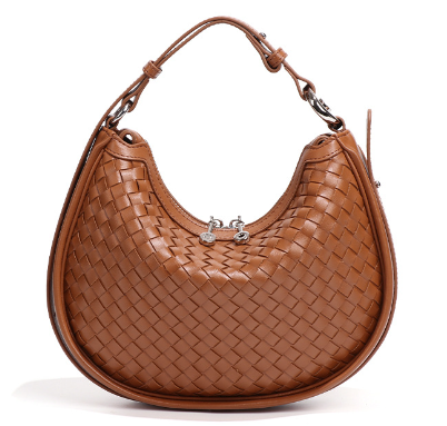 Tewiky Women's Coffee Leather Bag