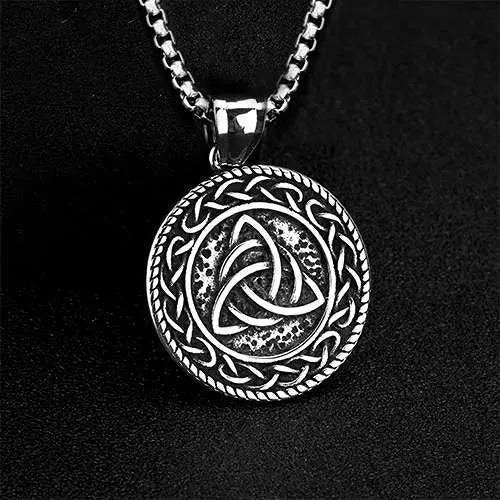 WOLFHA JEWELRY Celtic Trinity Love Knot Pendant Necklace 1