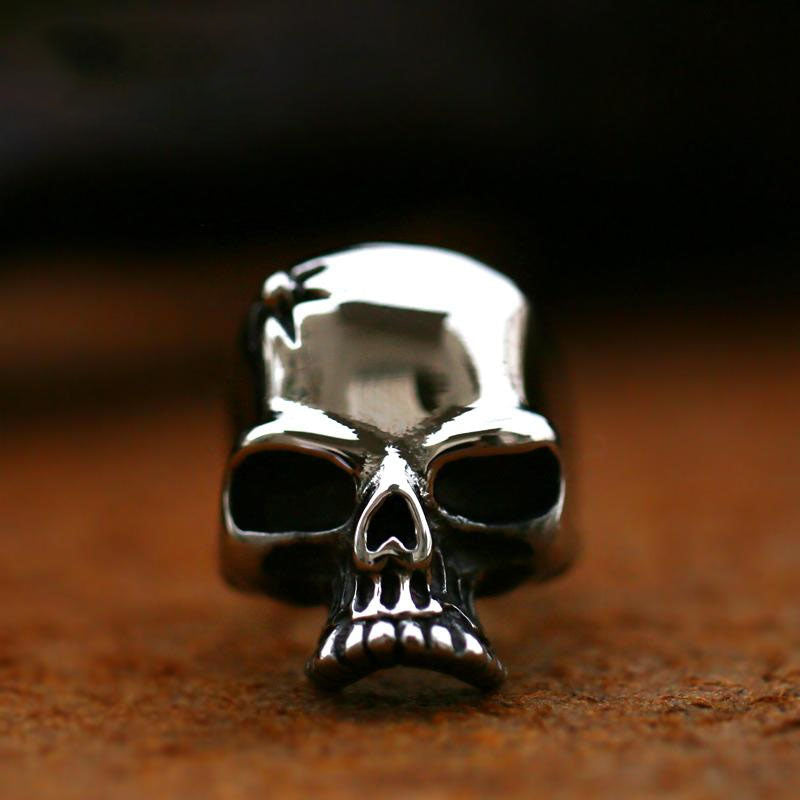 Hell's Gaze Skull Stainless Steel Ring