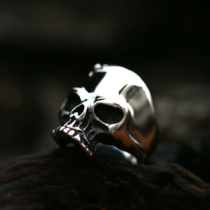 Hell's Gaze Skull Stainless Steel Ring