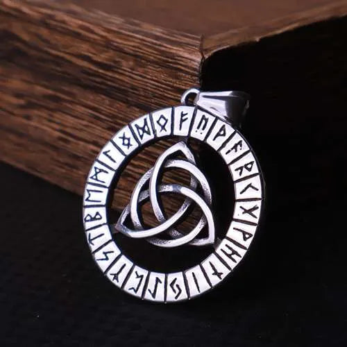 WOLFHA JEWELRY Viking Celtic Knot Rune Amulet Pendant Necklace 4