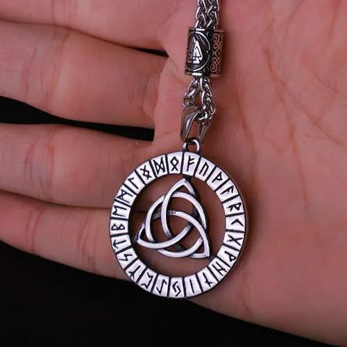 WOLFHA JEWELRY Viking Celtic Knot Rune Amulet Pendant Necklace 5