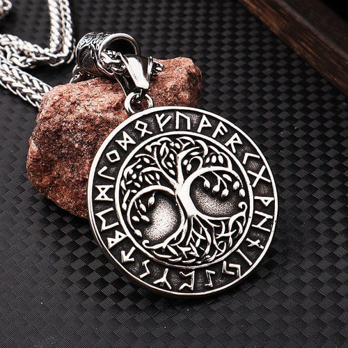 Viking tree of deals life necklace