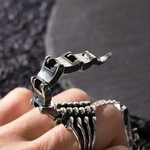 WOLFHA JEWELRY RINGS Vintage Adjustable Scorpion Tail Ring 3