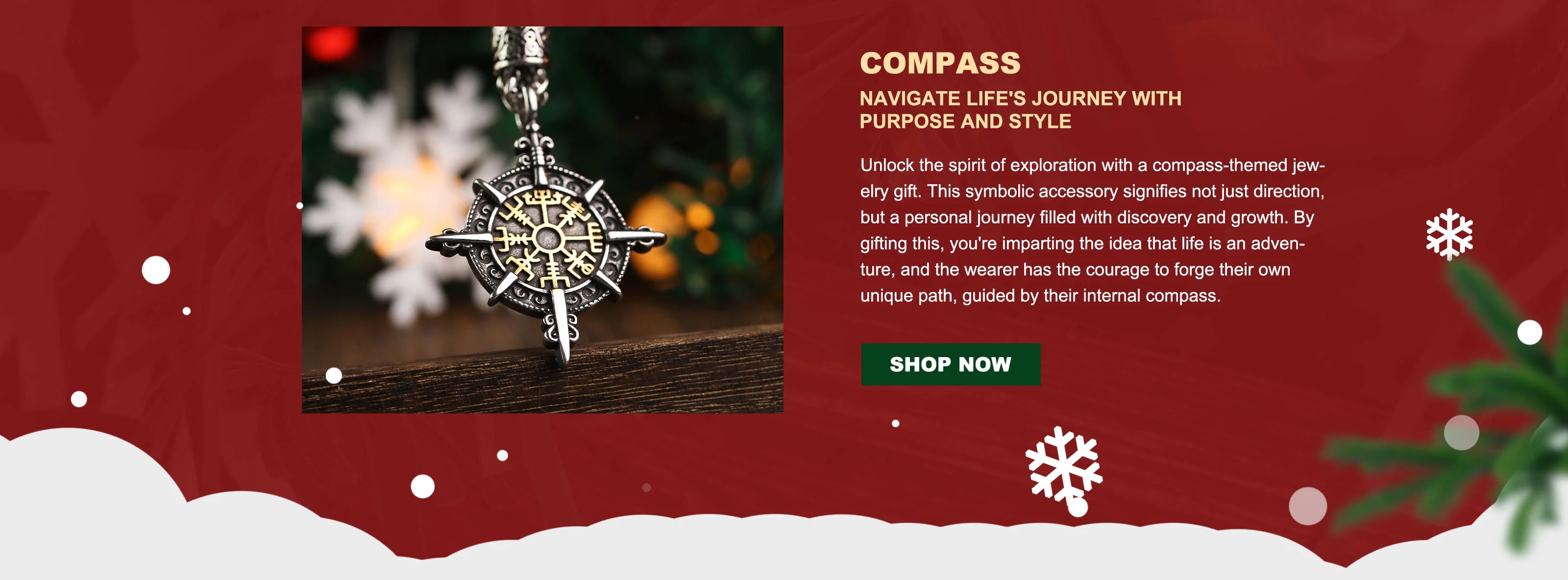 wolfha jewelry vintage viking compass pendant necklace collection