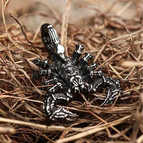 Wolfha Jewelry Darkness Stainless Steel Scorpion Pendant 4