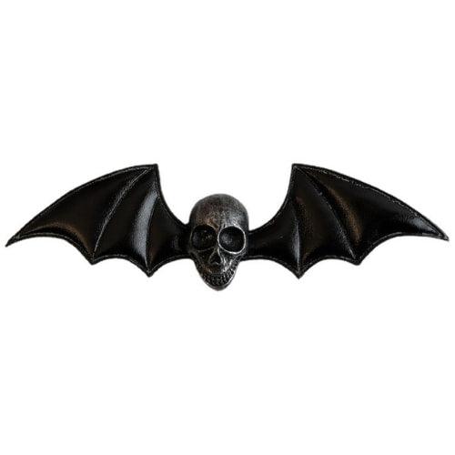Wolfha Jewelry Halloween Darkness Skull Bat Hair Clip 3