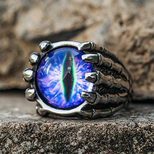 dragon claw ring Dragon Eye Ring for Men and Women, 3D Lens Dragon Eye Ring  Adjustable
