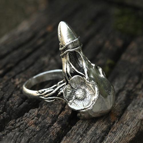 Bird on sale skull ring