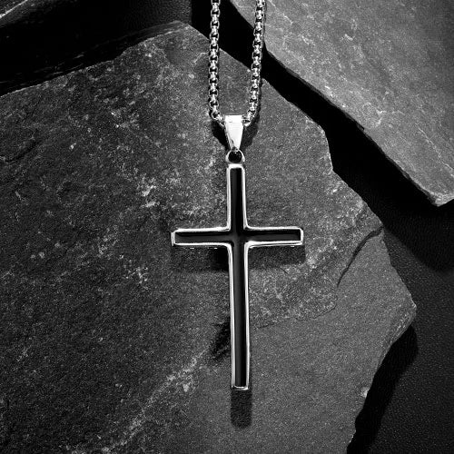 Latin Cross Stainless Steel Pendant